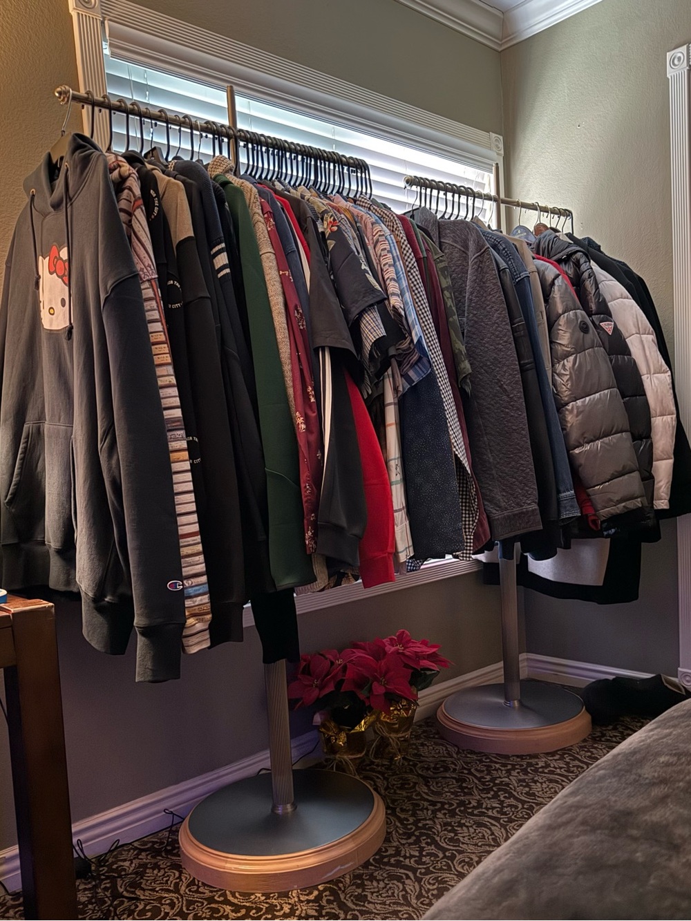 Neiman Marcus clothing racks